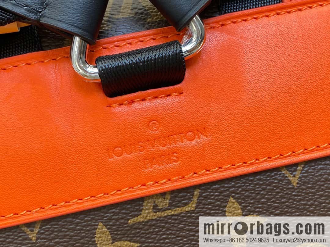 [Original order boutique] M46814 monogram orange backpack series CHRISTOPHER medium backpack