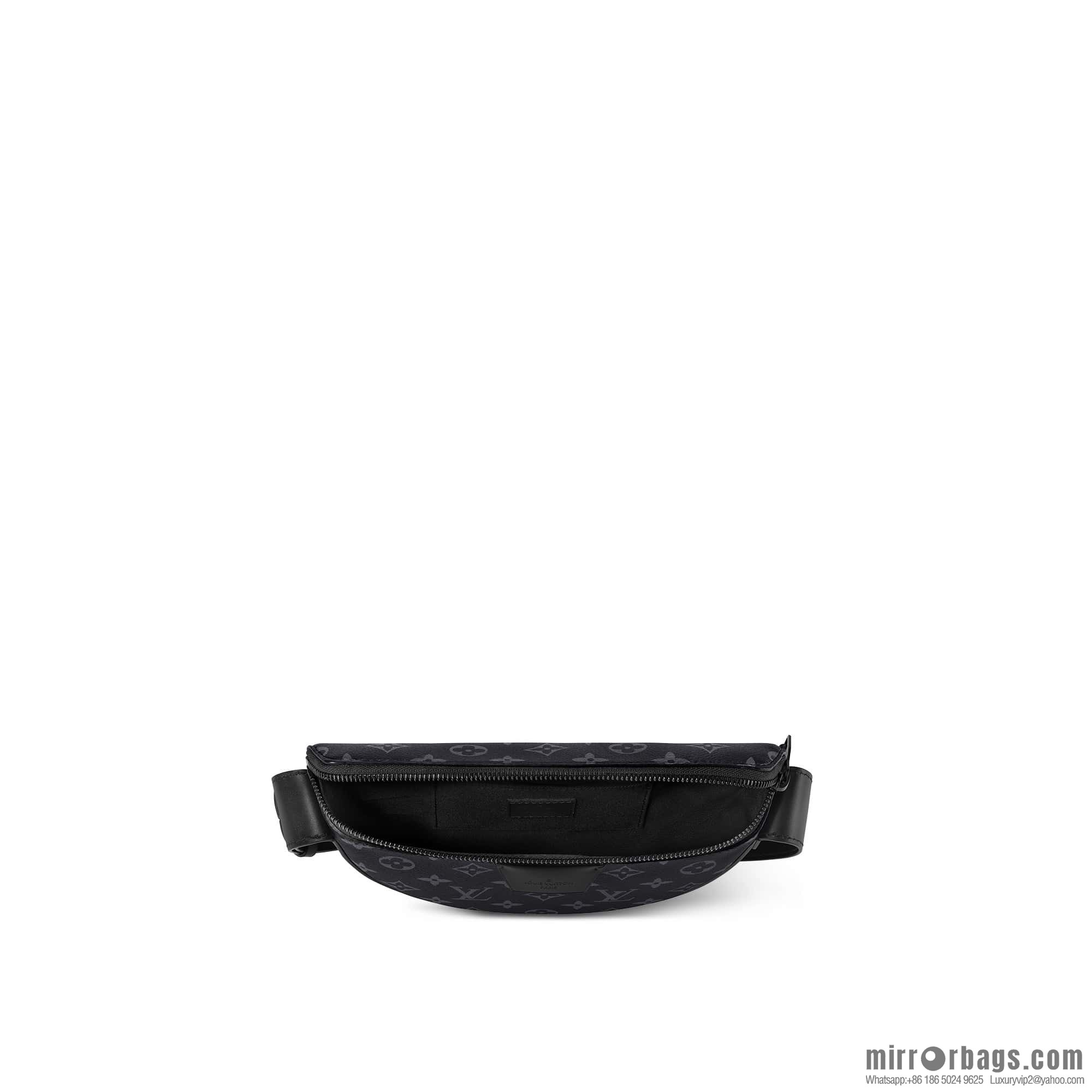 [Original order boutique] M23835 black flower, men's bag moon bag series, new LV MOON CROSSBODY handbag in autumn and winter