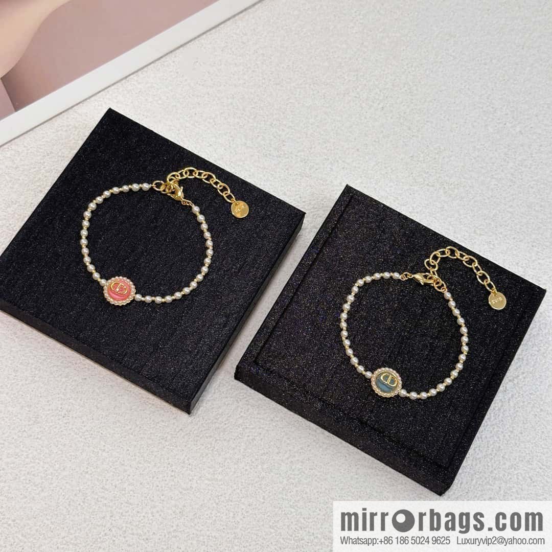 New ☑️ DIOR Dior oil CD pearl bracelet