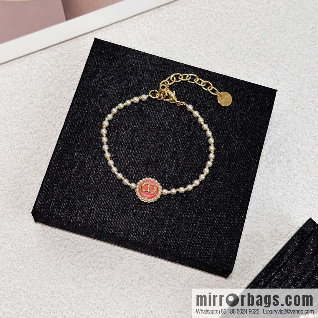 New ☑️ DIOR Dior oil CD pearl bracelet