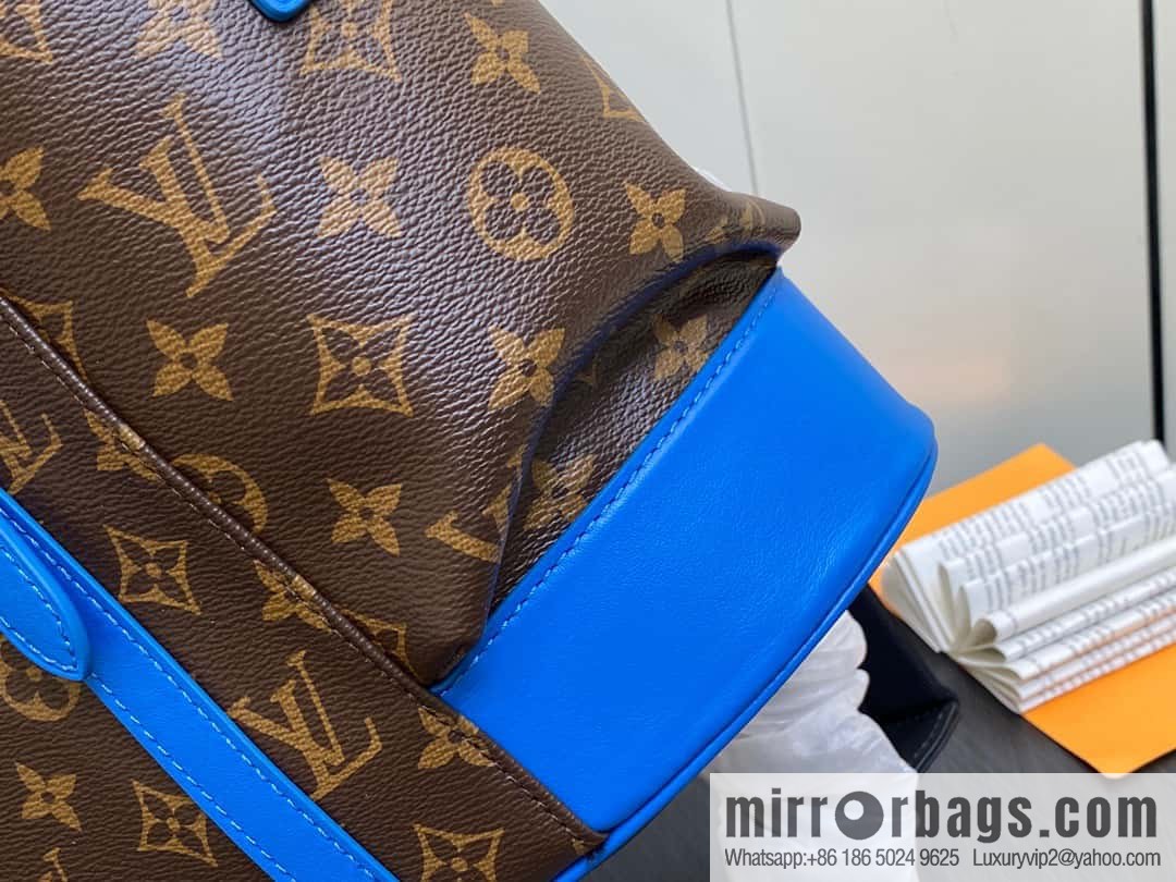 [Original single boutique] M46813 monogram blue backpack series CHRISTOPHER medium backpack