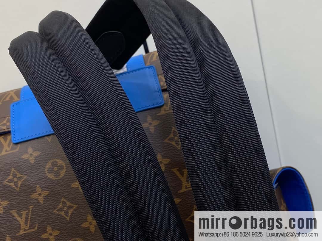 [Original single boutique] M46813 monogram blue backpack series CHRISTOPHER medium backpack