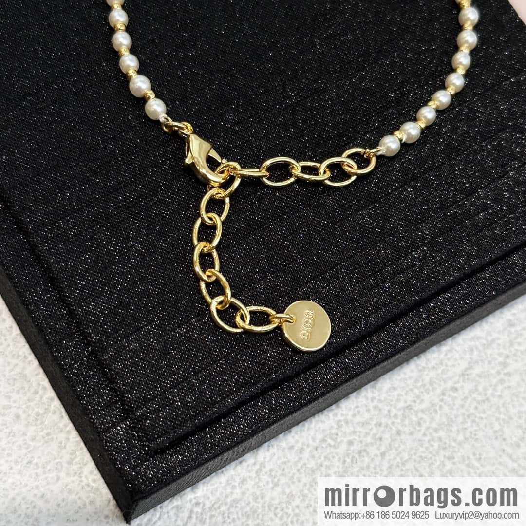 New ☑️ DIOR Dior oil CD pearl bracelet
