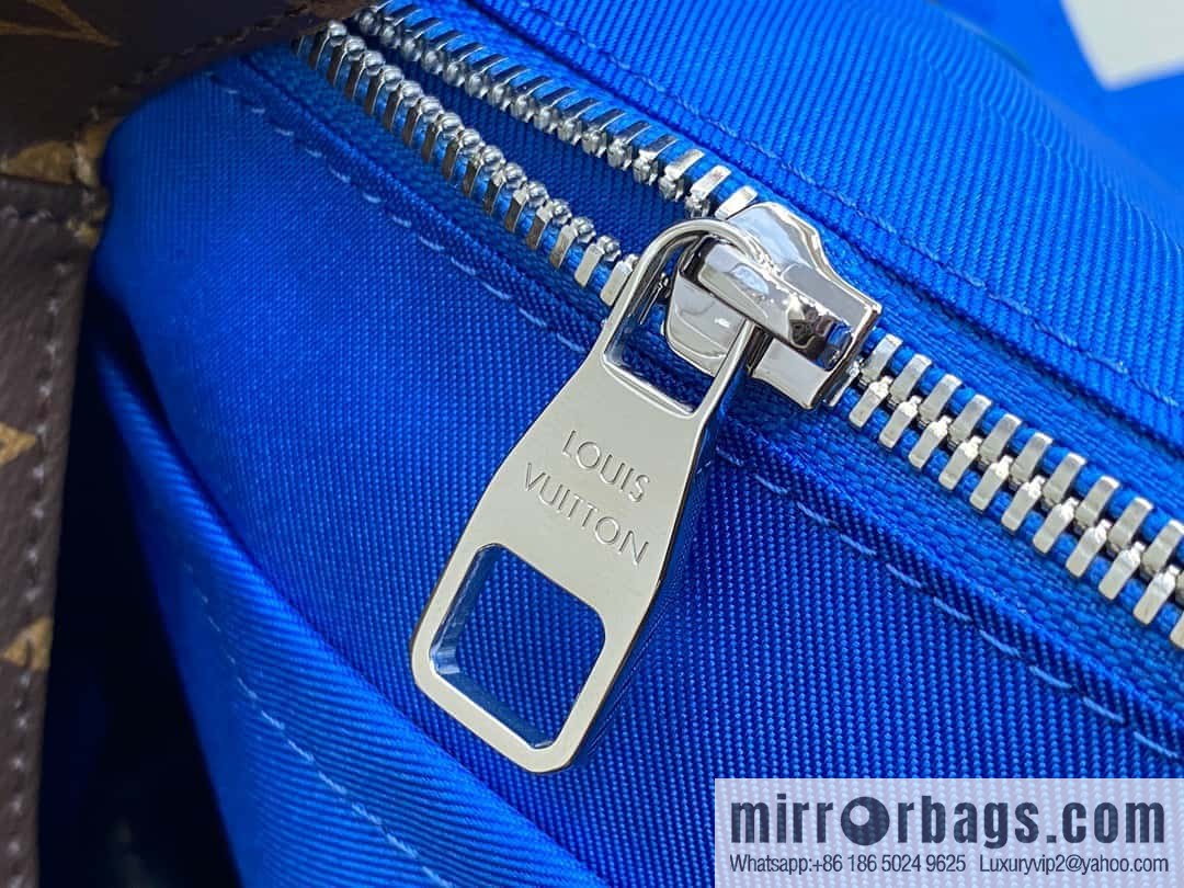 [Original single boutique] M46813 monogram blue backpack series CHRISTOPHER medium backpack