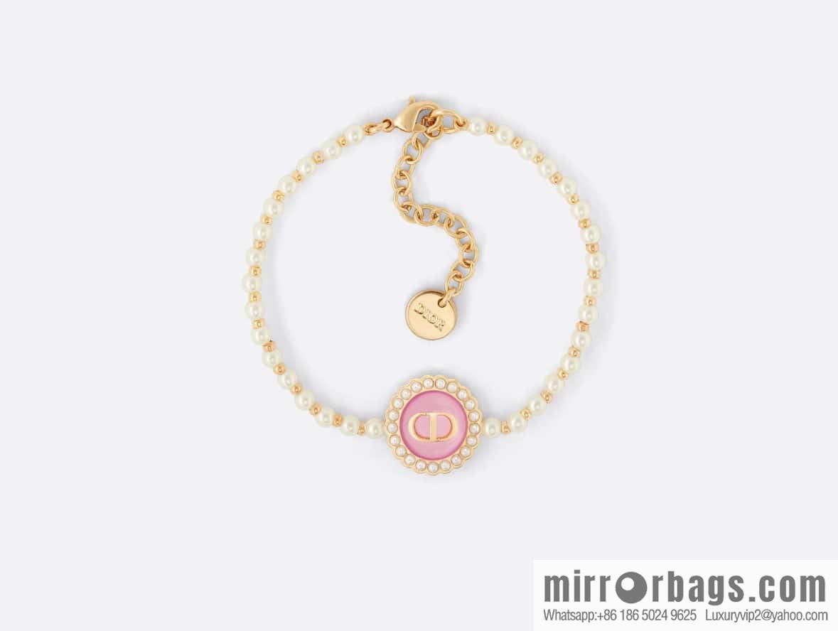 New ☑️ DIOR Dior oil CD pearl bracelet