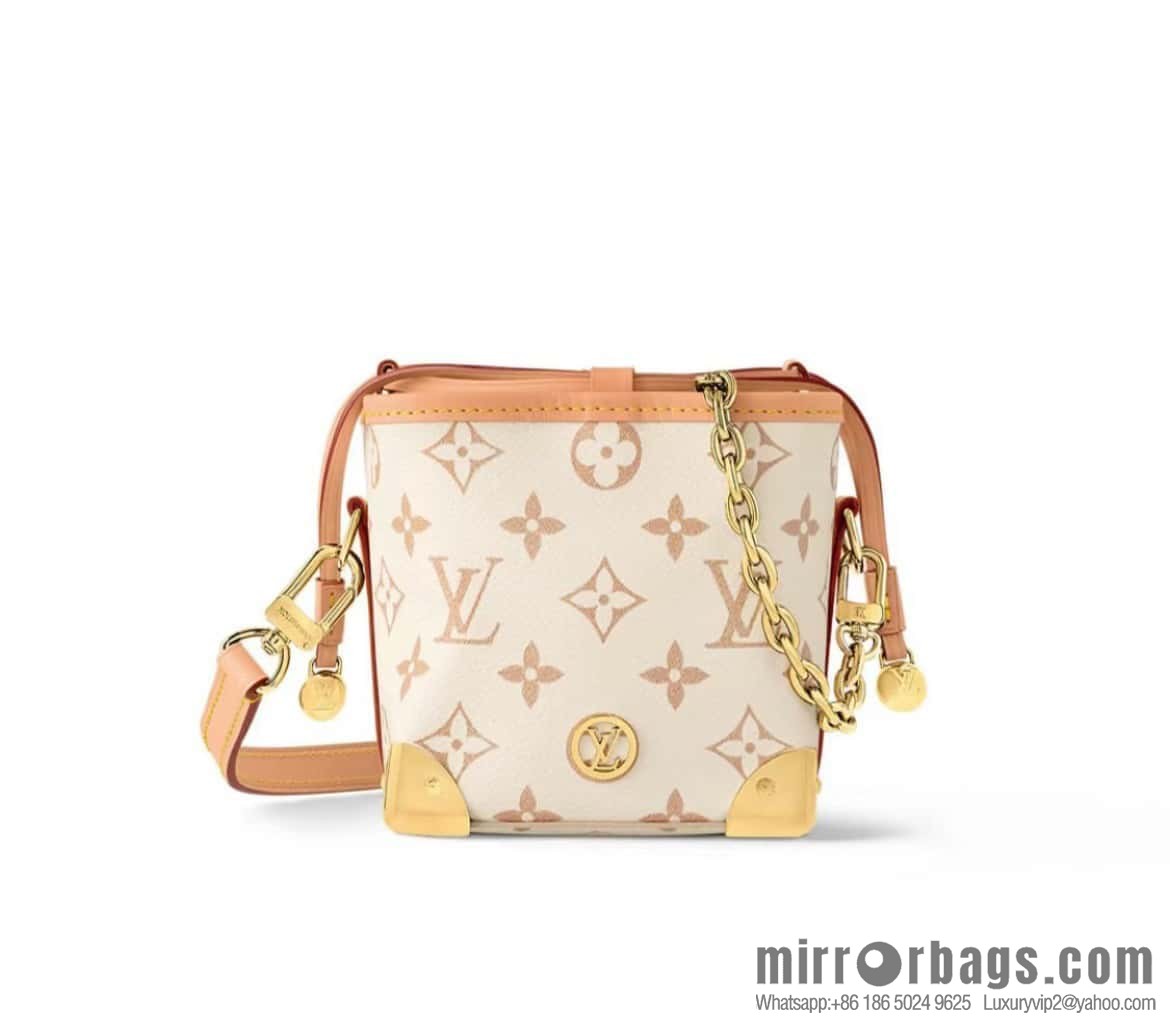 [Original order boutique] M83227 white flower mini tote bag siu mai bag Noe Purse Nano handbag M82885 83227 white flower