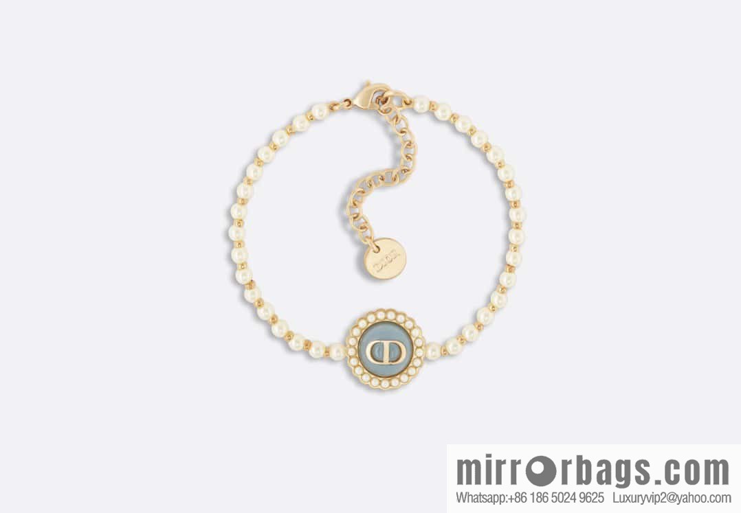 New ☑️ DIOR Dior oil CD pearl bracelet