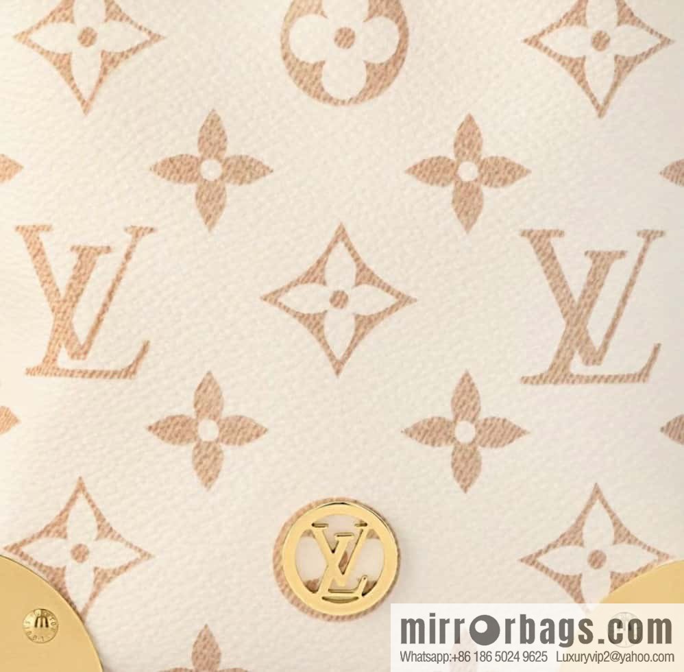 [Original order boutique] M83227 white flower mini tote bag siu mai bag Noe Purse Nano handbag M82885 83227 white flower