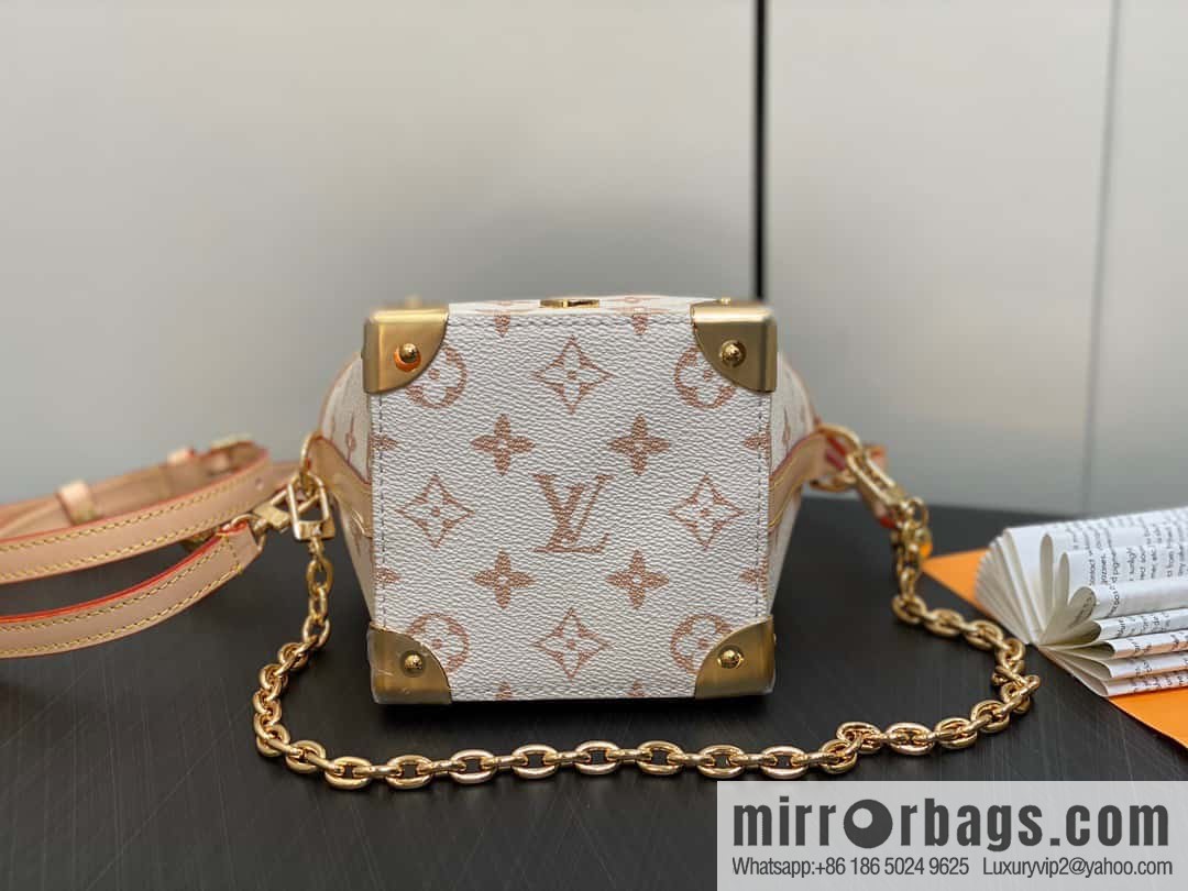 [Original order boutique] M83227 white flower mini tote bag siu mai bag Noe Purse Nano handbag M82885 83227 white flower