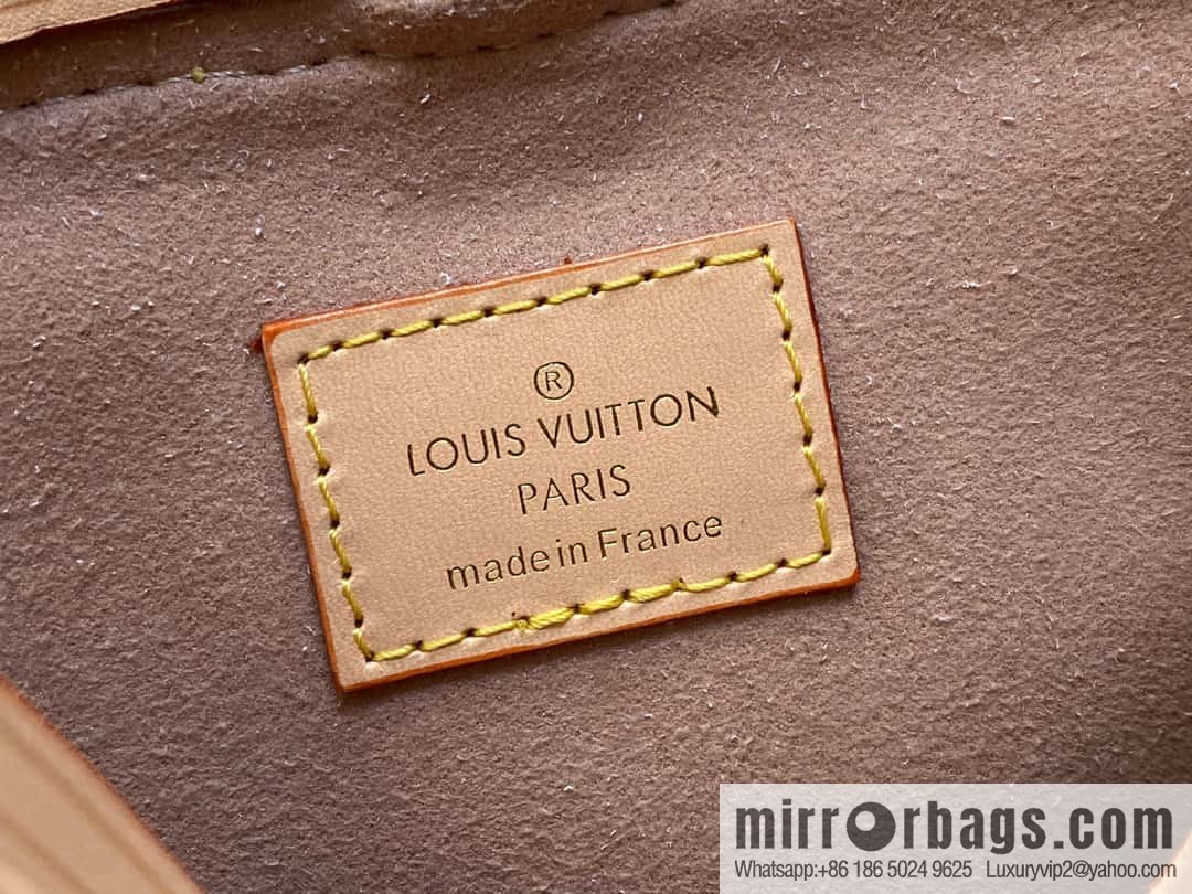 [Original order boutique] M83227 white flower mini tote bag siu mai bag Noe Purse Nano handbag M82885 83227 white flower