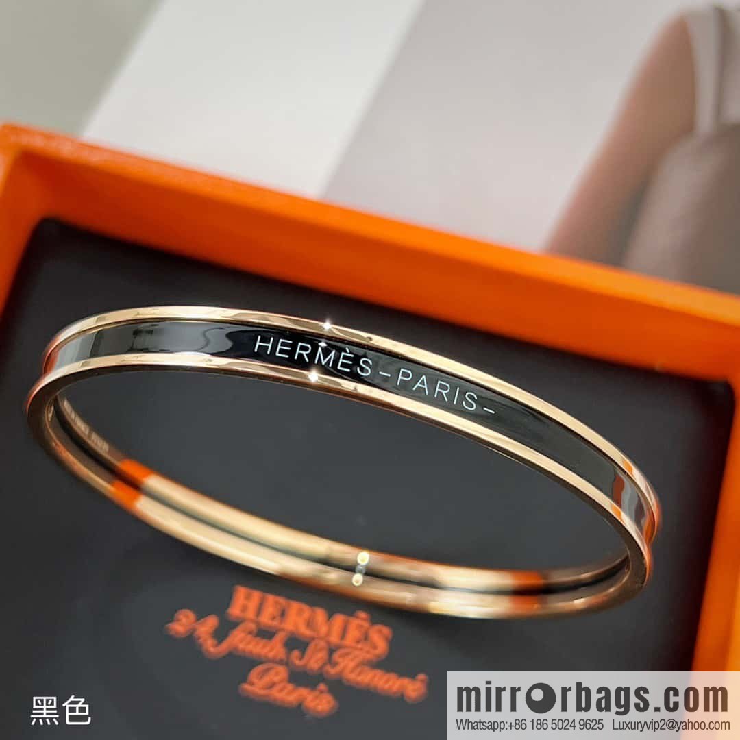 ❤️New Hermès round bracelet (9 colors) HERMES UNI BANGLE round ring bracelet bracelet