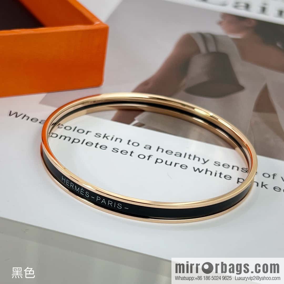 ❤️New Hermès round bracelet (9 colors) HERMES UNI BANGLE round ring bracelet bracelet