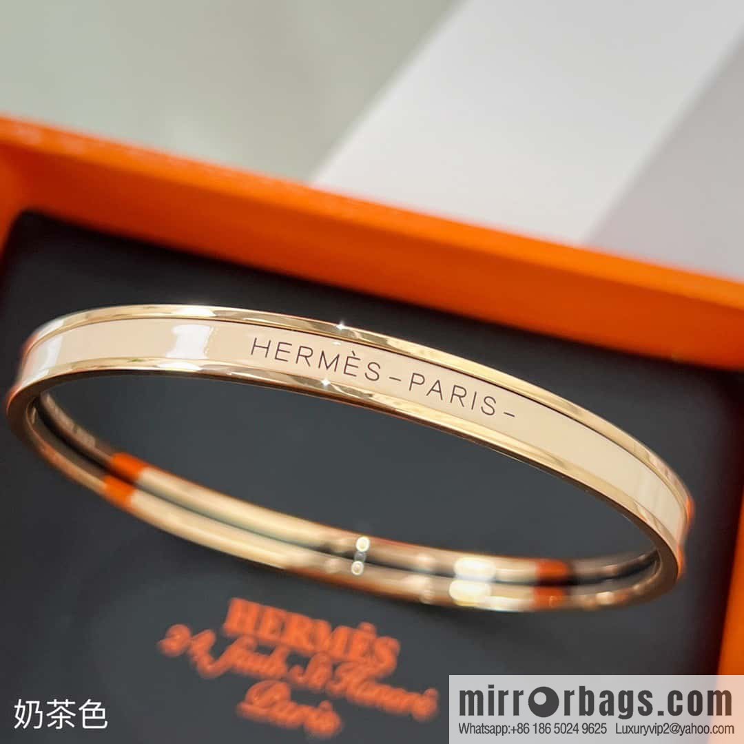 ❤️New Hermès round bracelet (9 colors) HERMES UNI BANGLE round ring bracelet bracelet