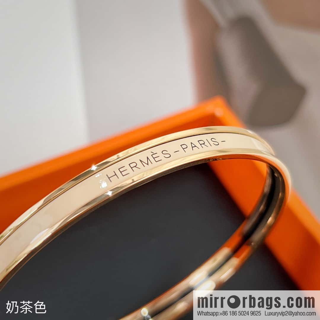 ❤️New Hermès round bracelet (9 colors) HERMES UNI BANGLE round ring bracelet bracelet