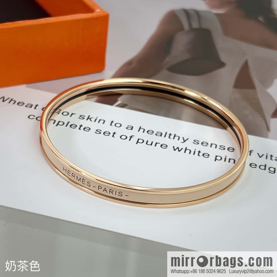 ❤️New Hermès round bracelet (9 colors) HERMES UNI BANGLE round ring bracelet bracelet