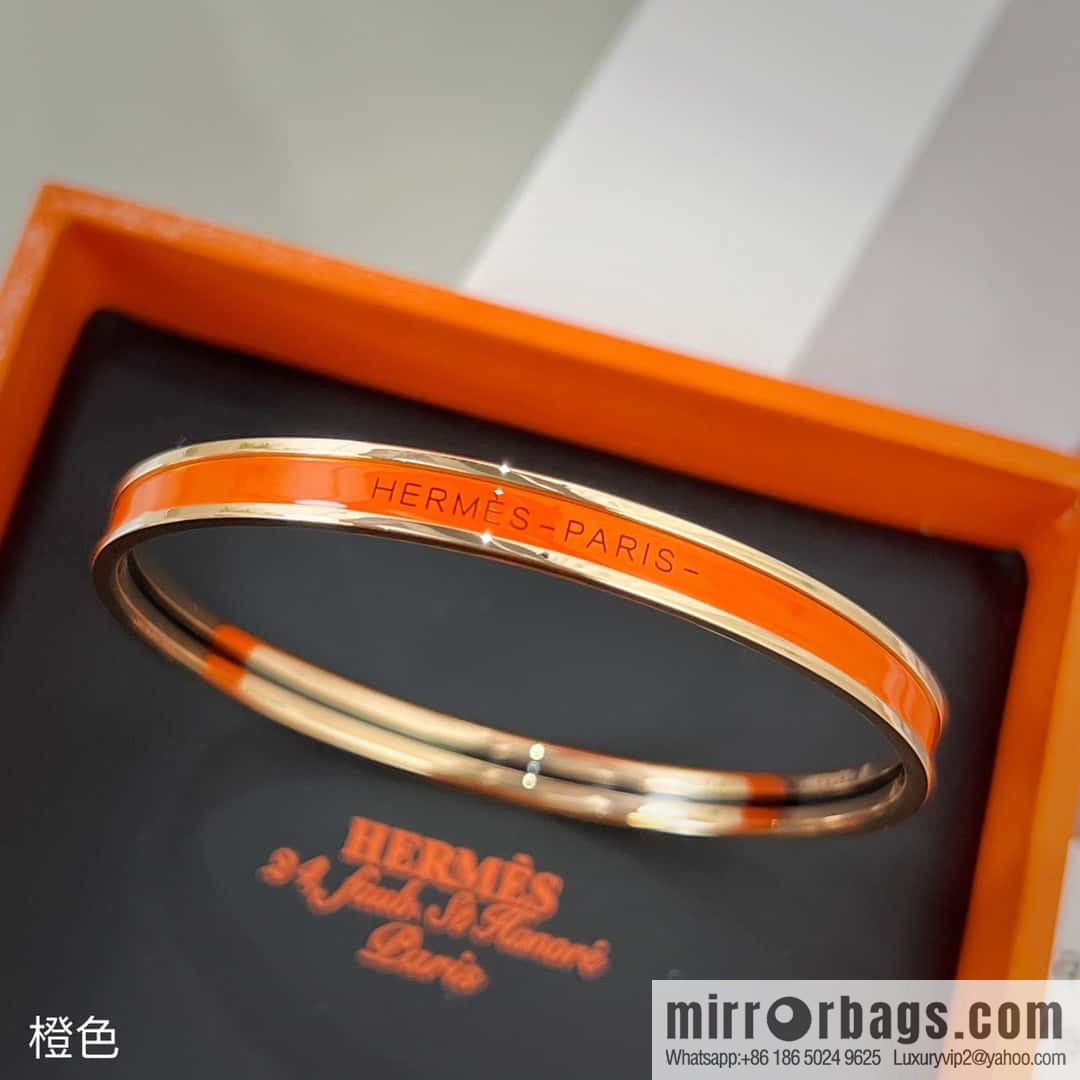 ❤️New Hermès round bracelet (9 colors) HERMES UNI BANGLE round ring bracelet bracelet