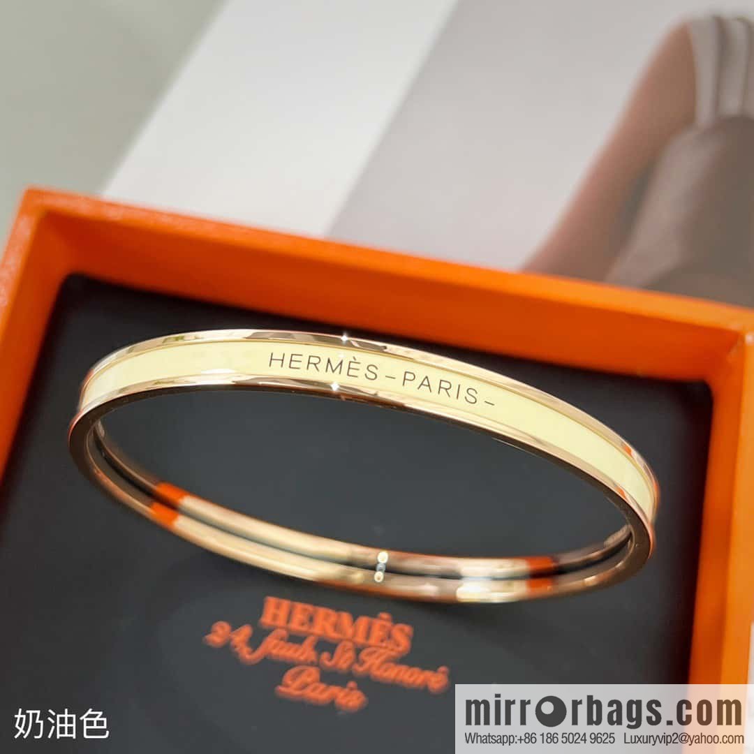 ❤️New Hermès round bracelet (9 colors) HERMES UNI BANGLE round ring bracelet bracelet
