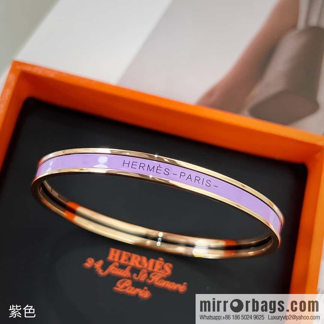 ❤️New Hermès round bracelet (9 colors) HERMES UNI BANGLE round ring bracelet bracelet