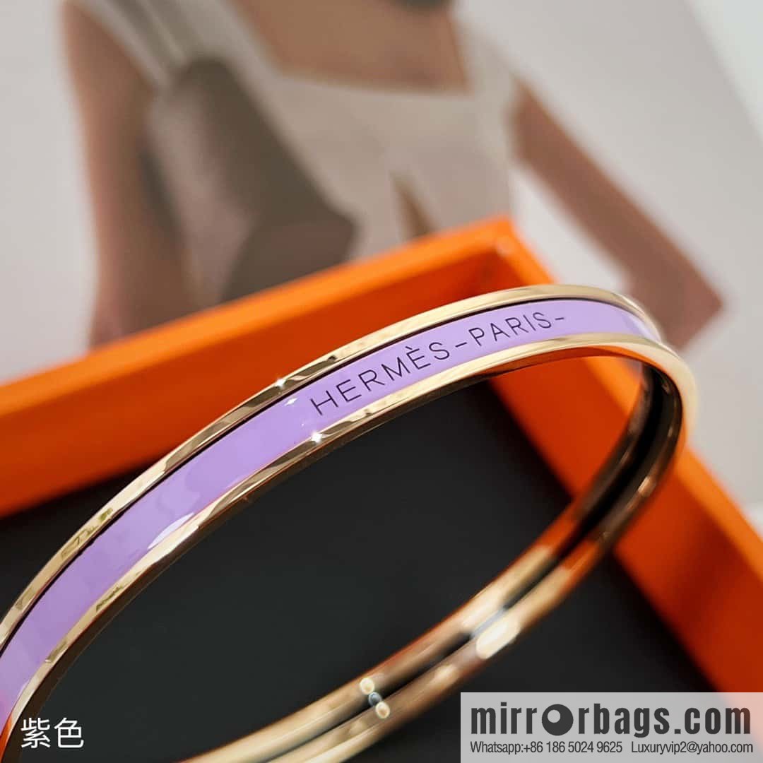 ❤️New Hermès round bracelet (9 colors) HERMES UNI BANGLE round ring bracelet bracelet