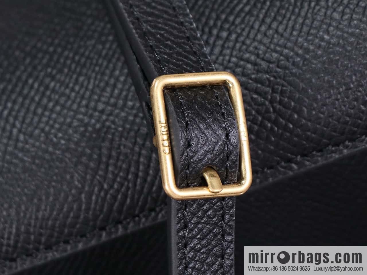 CELINE Belf PICO mini grained calfskin handbag, model 194263