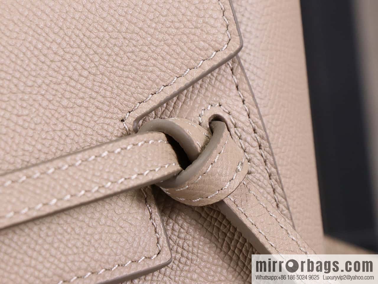 CELINE Belf PICO mini grained calfskin handbag, model 194263