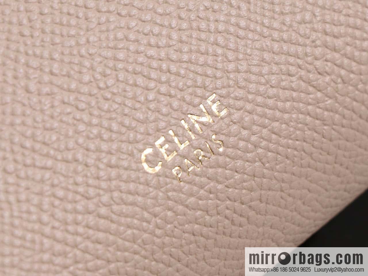 CELINE Belf PICO mini grained calfskin handbag, model 194263