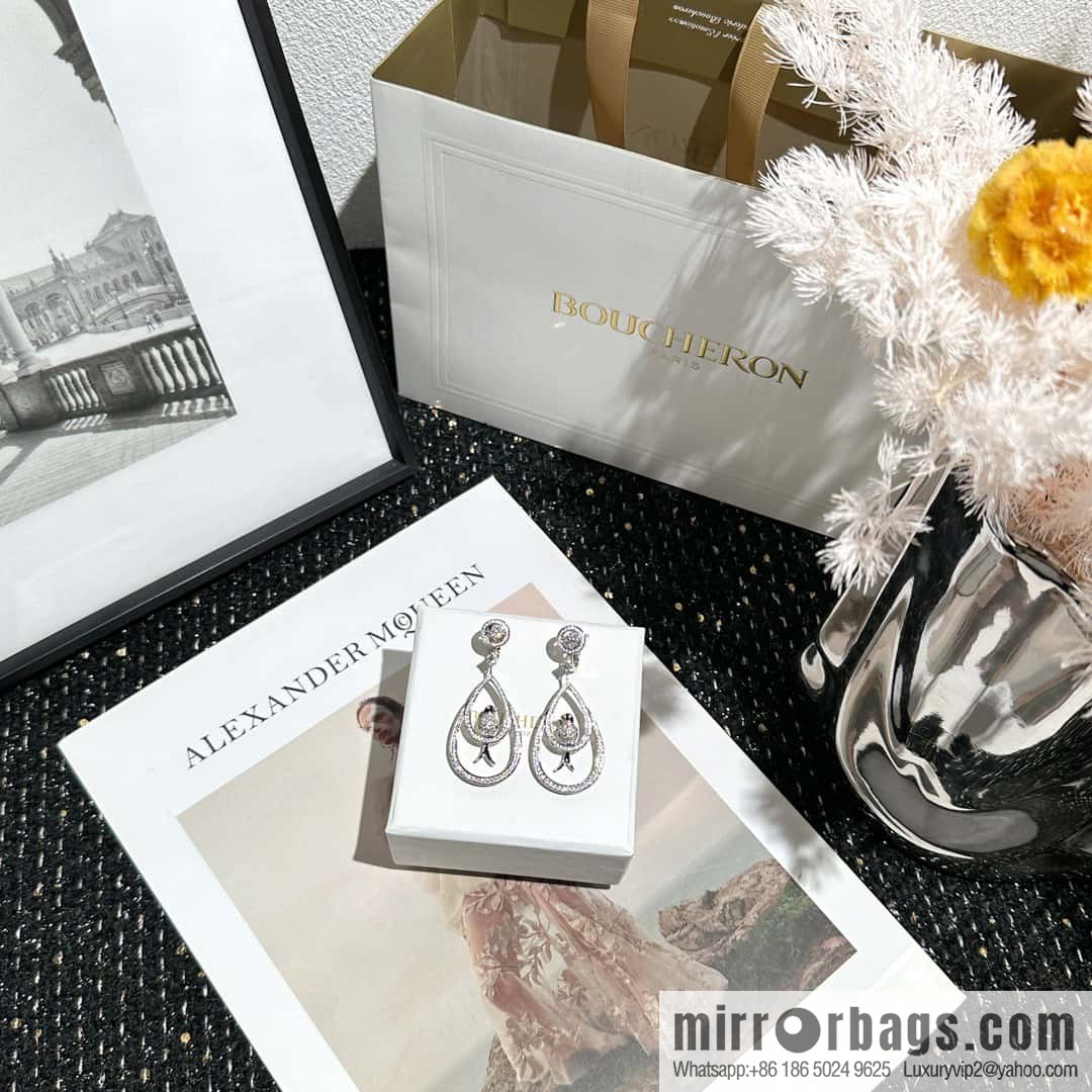 ☀New BOUCHERON/Boucheron Animal Series Feiyan Earrings ☀