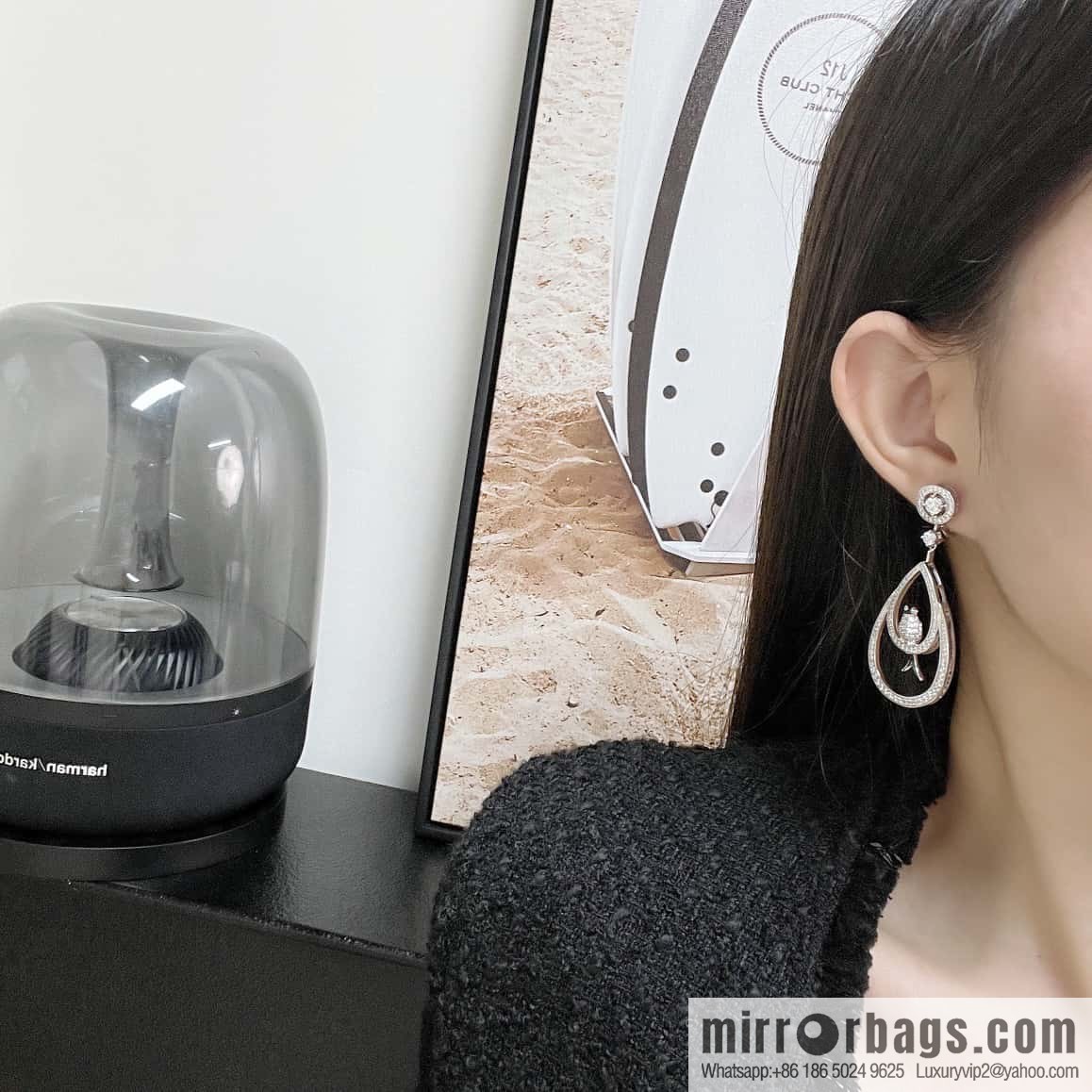 ☀New BOUCHERON/Boucheron Animal Series Feiyan Earrings ☀