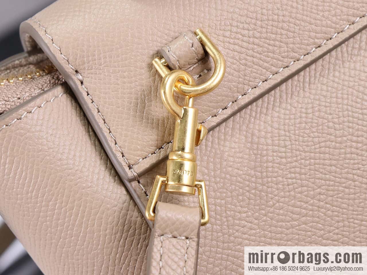 CELINE Belf PICO mini grained calfskin handbag, model 194263