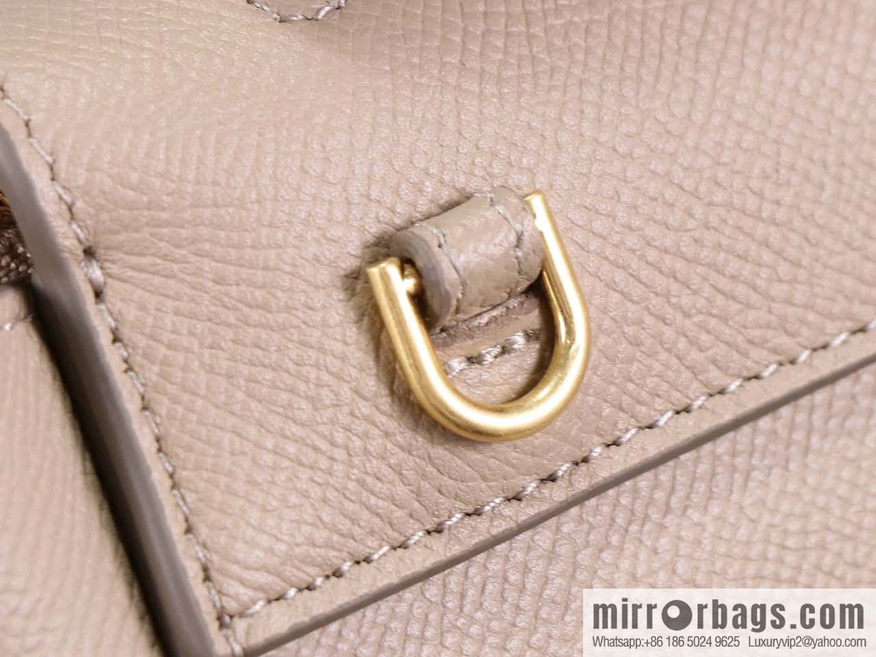 CELINE Belf PICO mini grained calfskin handbag, model 194263