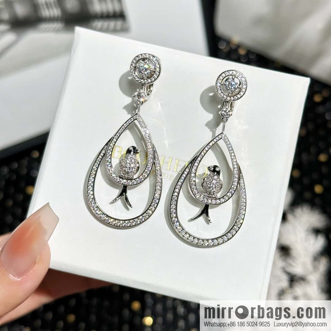 ☀New BOUCHERON/Boucheron Animal Series Feiyan Earrings ☀