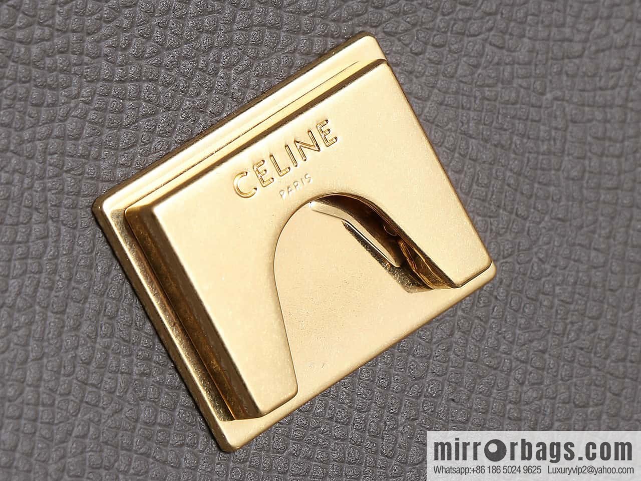 [Premium quality, original leather] CELINE BELT MICRO medium grained calfskin handbag 175520