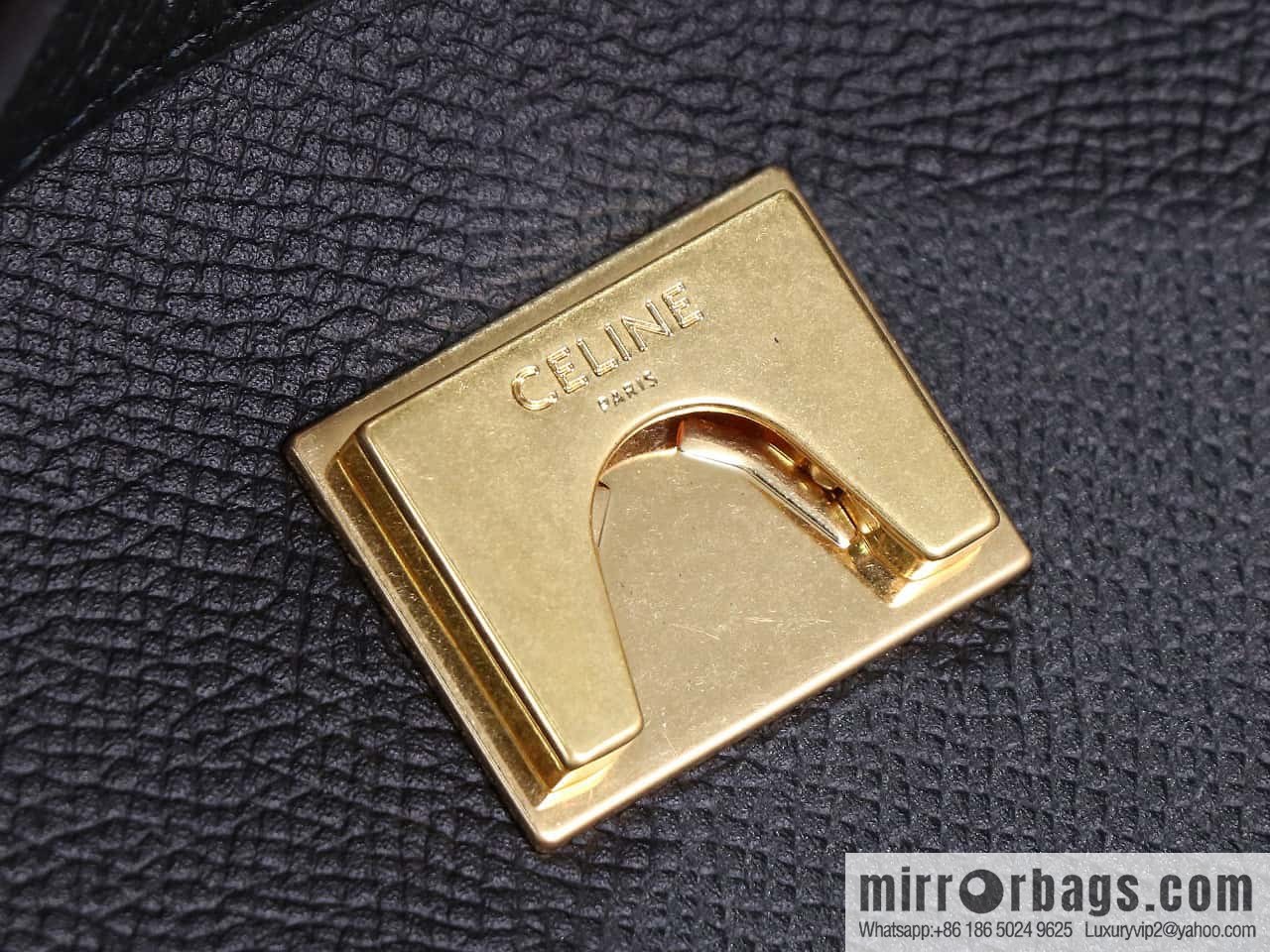 [Premium quality, original leather] CELINE BELT MICRO medium grained calfskin handbag 175520