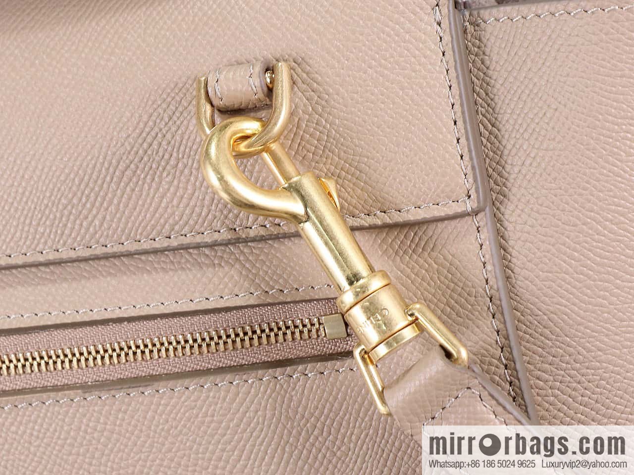 [Premium quality, original leather] CELINE BELT MICRO medium grained calfskin handbag 175520