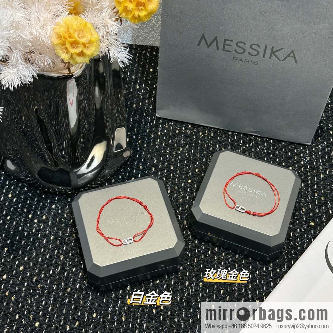 Messika ☀️ MOVE UNO Chinese New Year Limited Edition Diamond Red Rope Bracelet ☀️
