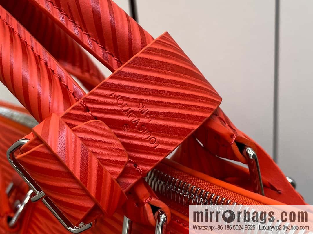 [Original order boutique] M23721 red epi full leather travel bag series, this Keepall Bandoulière 50 handbag