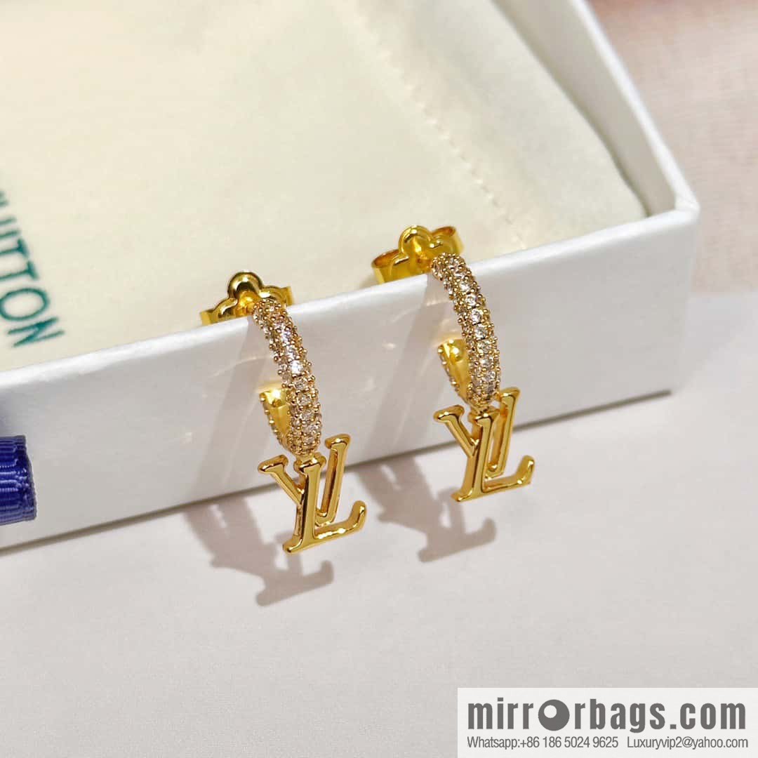❗️New ❗️ M01732 ☀ Louis Vuitton LV ICONIC stud earrings ☀