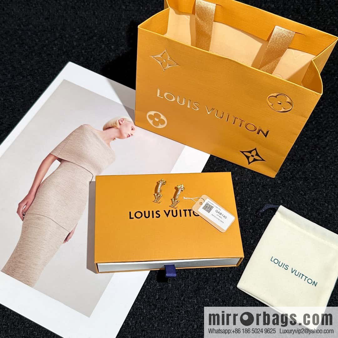 ❗️New ❗️ M01732 ☀ Louis Vuitton LV ICONIC stud earrings ☀