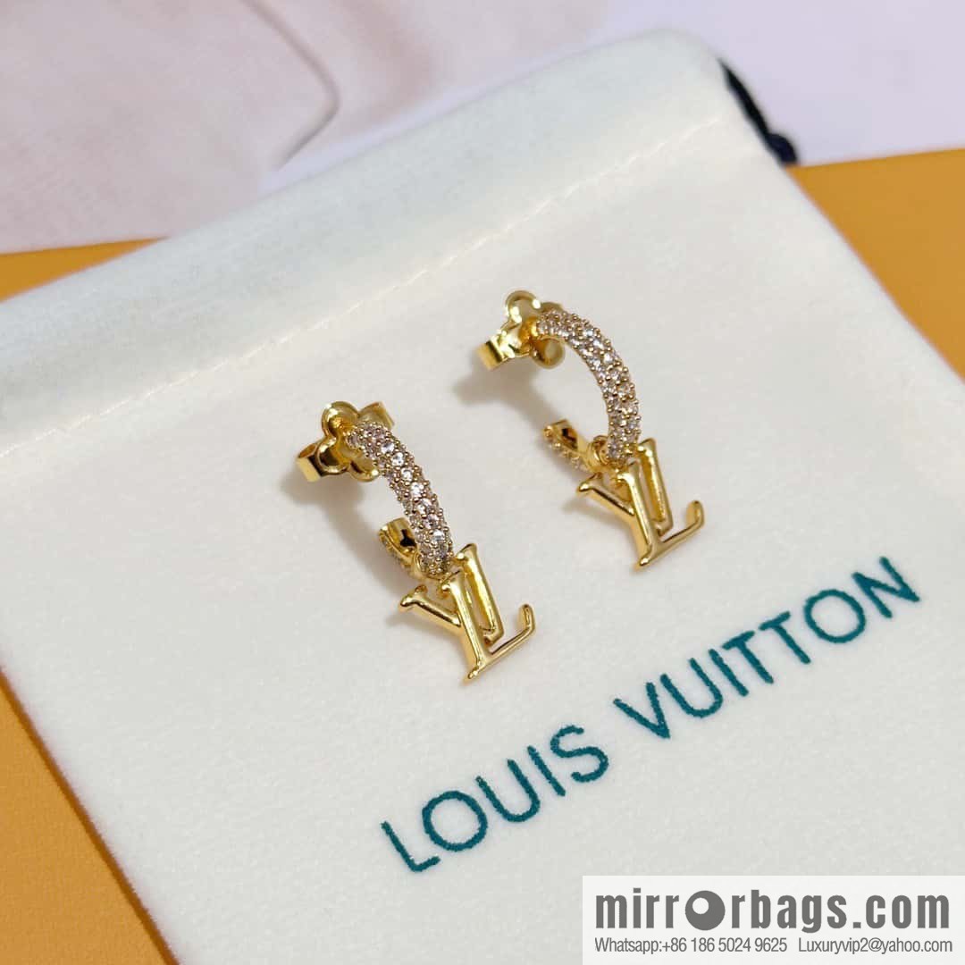 ❗️New ❗️ M01732 ☀ Louis Vuitton LV ICONIC stud earrings ☀