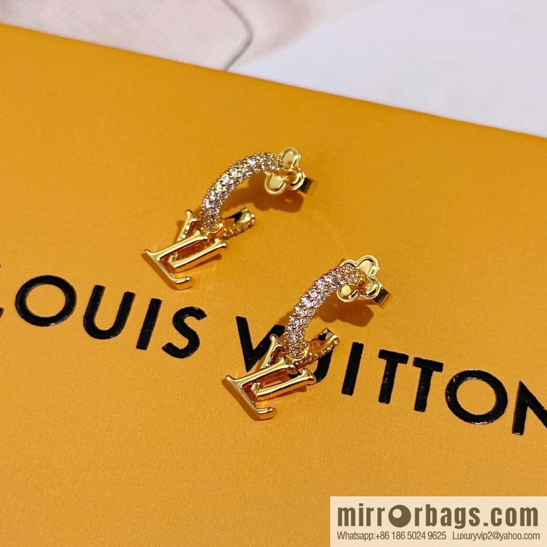 ❗️New ❗️ M01732 ☀ Louis Vuitton LV ICONIC stud earrings ☀