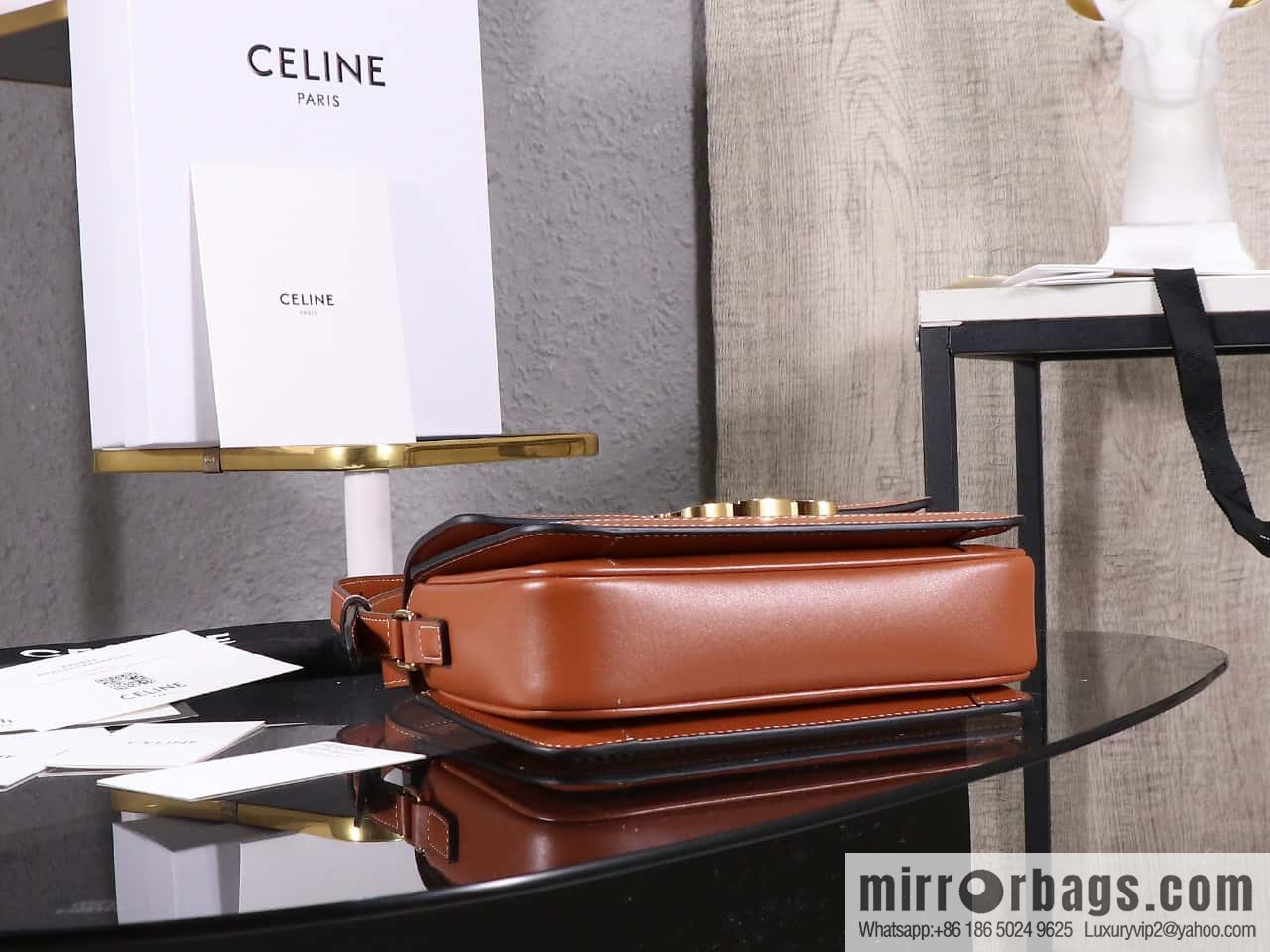 [Premium quality, all steel hardware] TEEN TRIOMPHE calfskin handbag, number: 188423BF4.07PO