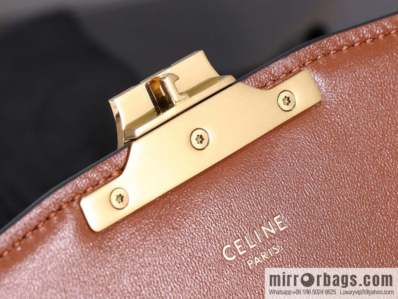 [Premium quality, all steel hardware] TEEN TRIOMPHE calfskin handbag, number: 188423BF4.07PO