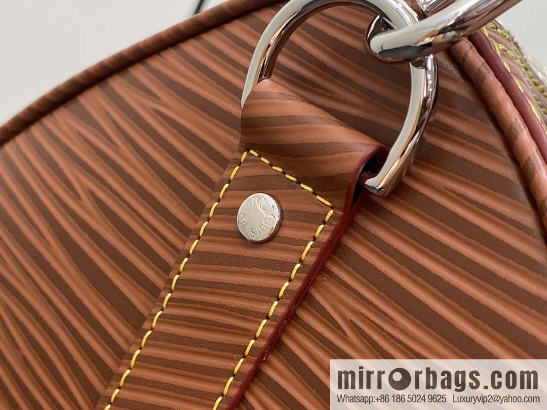 [Original order boutique] M23721 brown epi full leather travel bag series, this Keepall Bandoulière 50 handbag