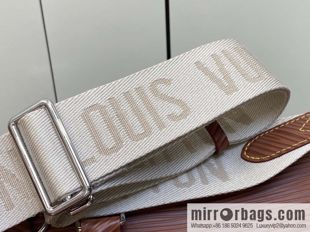[Original order boutique] M23721 brown epi full leather travel bag series, this Keepall Bandoulière 50 handbag