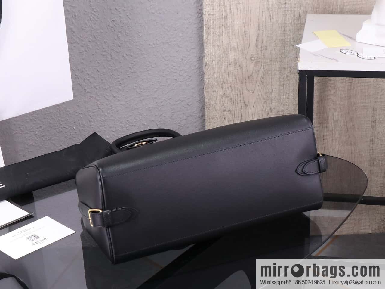 [Premium quality, all steel hardware] CLOCHE CLÉS padlock, number: 114963FK6.04LU tote bag