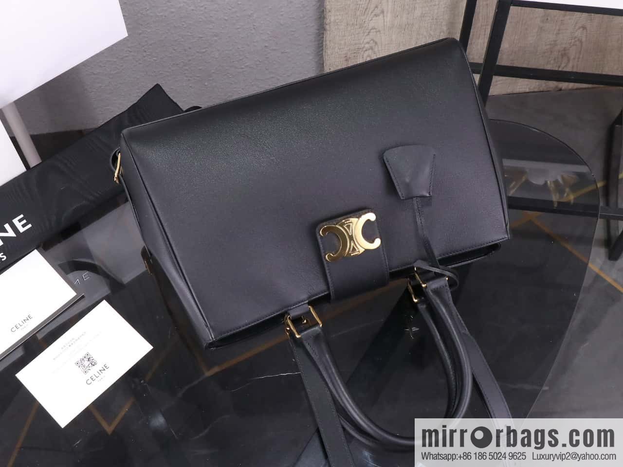 [Premium quality, all steel hardware] CLOCHE CLÉS padlock, number: 114963FK6.04LU tote bag