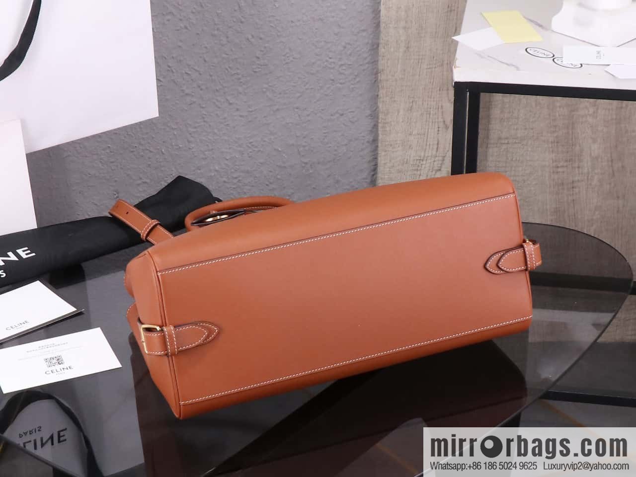 [Premium quality, all steel hardware] CLOCHE CLÉS padlock, number: 114963FK6.04LU tote bag