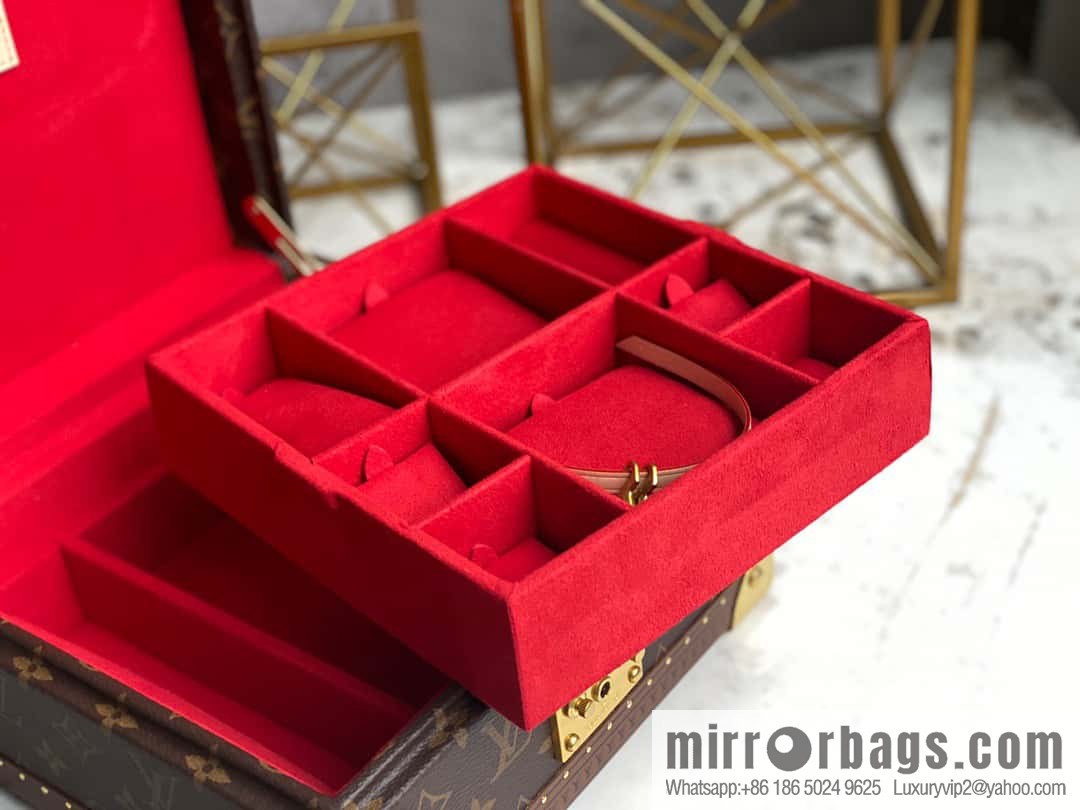 M20040 red, jewelry box, box series COFFRET JOAILLERIE jewelry box