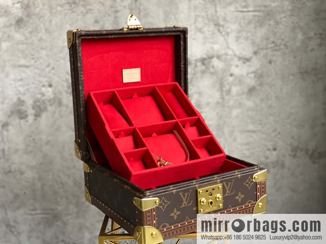 M20040 red, jewelry box, box series COFFRET JOAILLERIE jewelry box