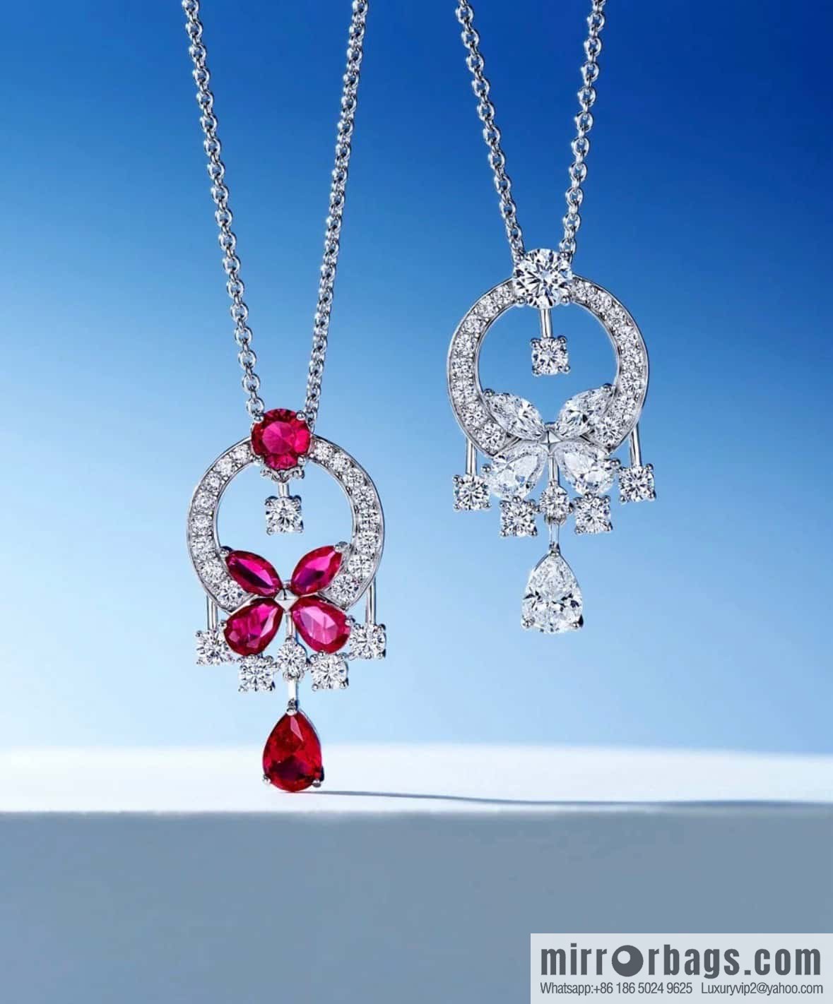 ❗️New ❗️ GRAFF Graff Diamond Butterfly 🦋 Necklace
